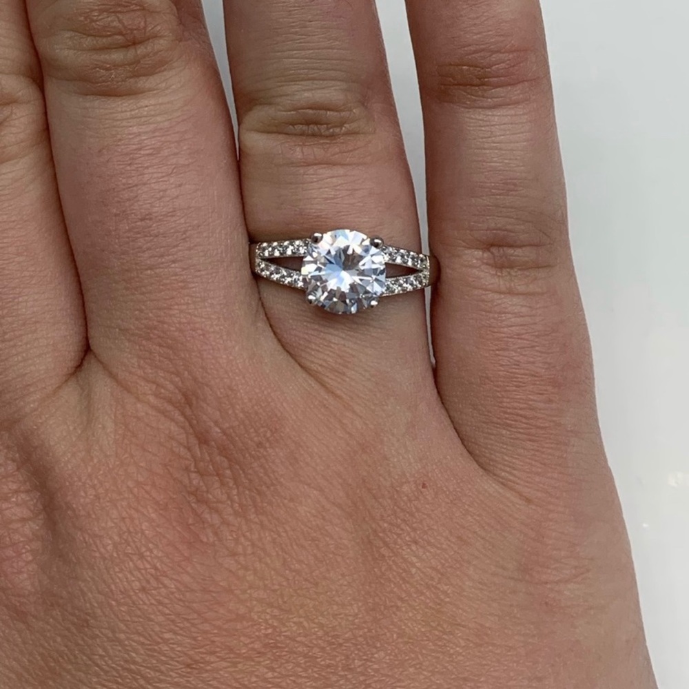 Solitaire Sapphire Ring